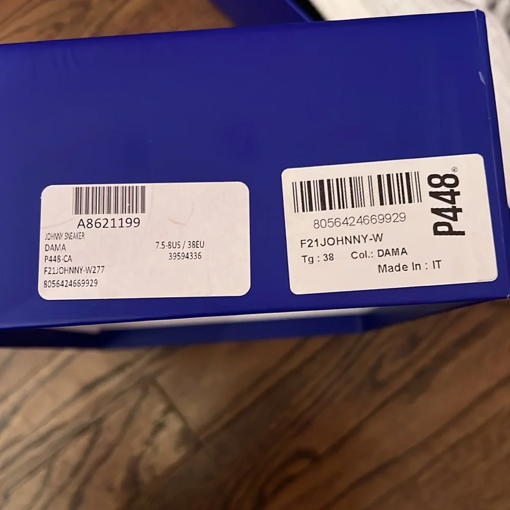 P448 new sneakers. Size 7.5-8 US 38 EU. - Picture 7 of 13